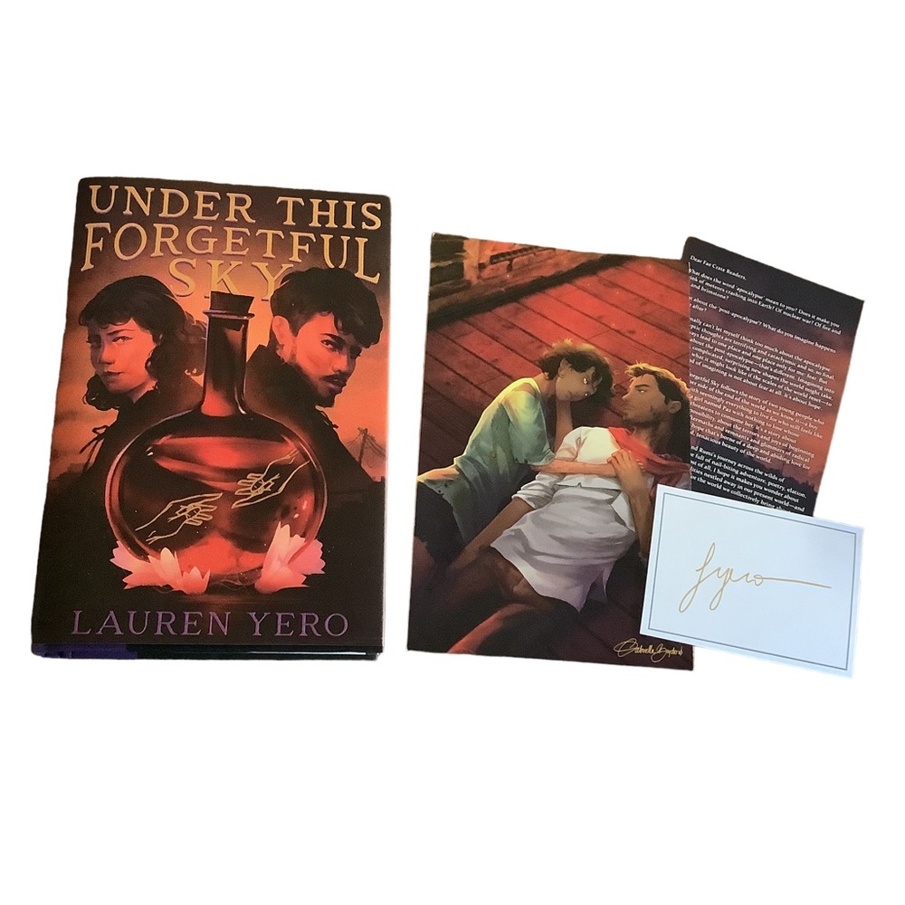 Under This Forgetfull Sky Lauren Verd Brand Fae Crate Signed Bookplate  Unread
